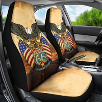 Route 66 Highway United States Car Seat Cover Mother Road Happy 100th Anniversary Proud - Wonder Print Shop
