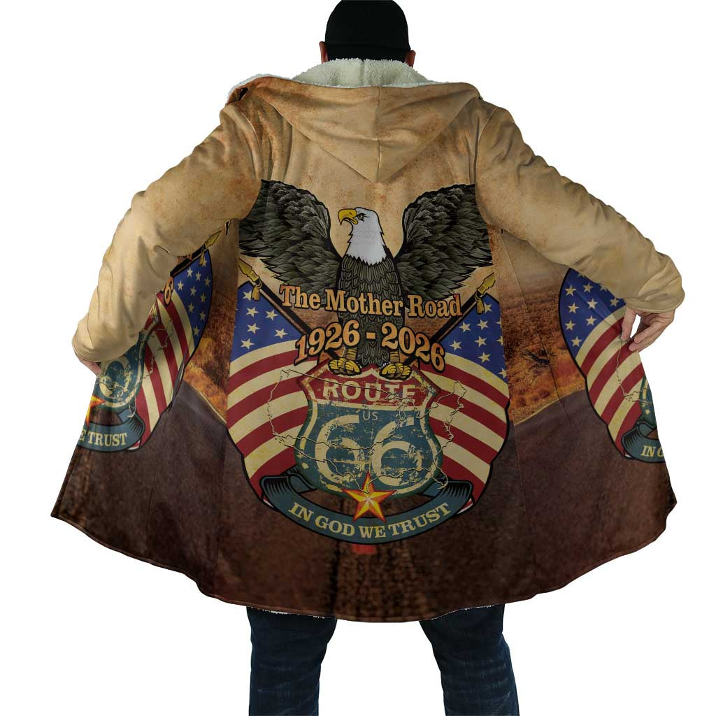 Route 66 Highway United States Cloak Mother Road Happy 100th Anniversary Proud - Wonder Print Shop