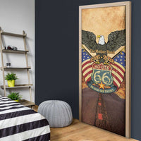 Route 66 Highway United States Door Cover Mother Road Happy 100th Anniversary Proud - Wonder Print Shop