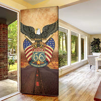 Route 66 Highway United States Door Cover Mother Road Happy 100th Anniversary Proud - Wonder Print Shop