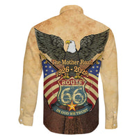 Route 66 Highway United States Family Matching Mermaid Dress and Hawaiian Shirt Mother Road Happy 100th Anniversary Proud - Wonder Print Shop