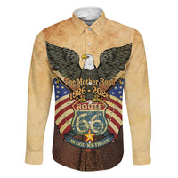 Route 66 Highway United States Family Matching Puletasi and Hawaiian Shirt Mother Road Happy 100th Anniversary Proud - Wonder Print Shop