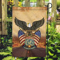 Route 66 Highway United States Garden Flag Mother Road Happy 100th Anniversary Proud - Wonder Print Shop