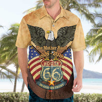 Route 66 Highway United States Hawaiian Shirt Mother Road Happy 100th Anniversary Proud - Wonder Print Shop