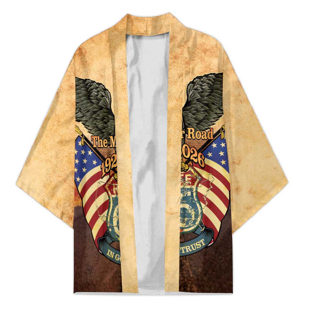 Route 66 Highway United States Kimono Mother Road Happy 100th Anniversary Proud - Wonder Print Shop