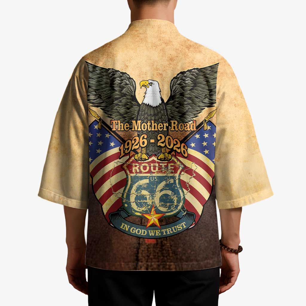 Route 66 Highway United States Kimono Mother Road Happy 100th Anniversary Proud - Wonder Print Shop