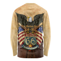 Route 66 Highway United States Long Sleeve Shirt Mother Road Happy 100th Anniversary Proud - Wonder Print Shop