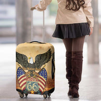 Route 66 Highway United States Luggage Cover Mother Road Happy 100th Anniversary Proud - Wonder Print Shop