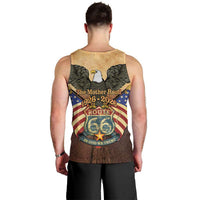 Route 66 Highway United States Men Tank Top Mother Road Happy 100th Anniversary Proud - Wonder Print Shop