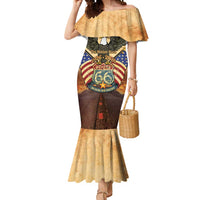Route 66 Highway United States Mermaid Dress Mother Road Happy 100th Anniversary Proud - Wonder Print Shop