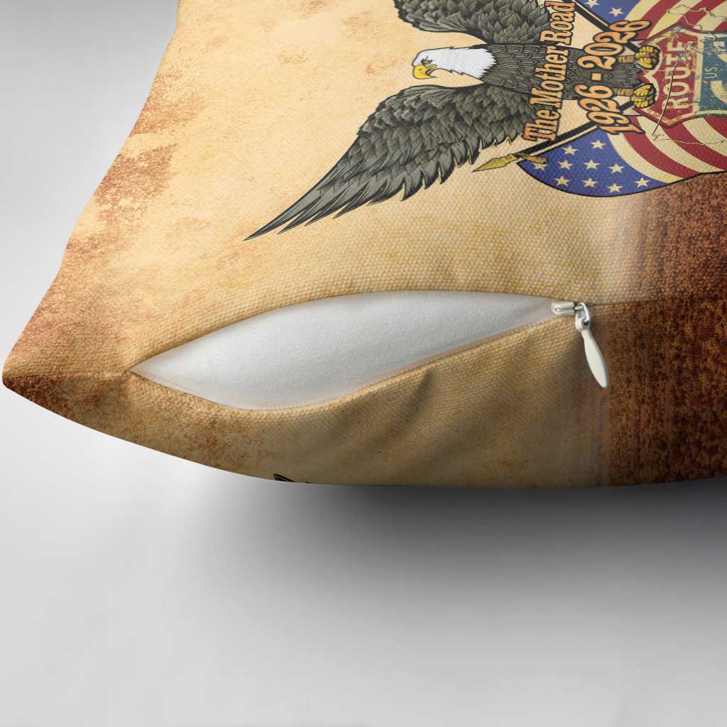 Route 66 Highway United States Pillow Cover Mother Road Happy 100th Anniversary Proud - Wonder Print Shop