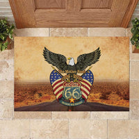 Route 66 Highway United States Rubber Doormat Mother Road Happy 100th Anniversary Proud - Wonder Print Shop