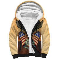 Route 66 Highway United States Sherpa Hoodie Mother Road Happy 100th Anniversary Proud - Wonder Print Shop