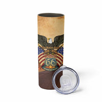 Route 66 Highway United States Skinny Tumbler Mother Road Happy 100th Anniversary Proud - Wonder Print Shop