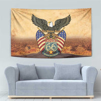 Route 66 Highway United States Tapestry Mother Road Happy 100th Anniversary Proud - Wonder Print Shop