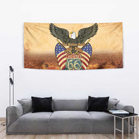 Route 66 Highway United States Tapestry Mother Road Happy 100th Anniversary Proud - Wonder Print Shop