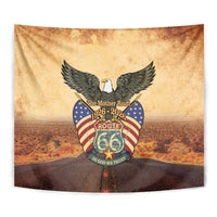 Route 66 Highway United States Tapestry Mother Road Happy 100th Anniversary Proud - Wonder Print Shop