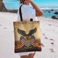 Route 66 Highway United States Tote Bag Mother Road Happy 100th Anniversary Proud - Wonder Print Shop