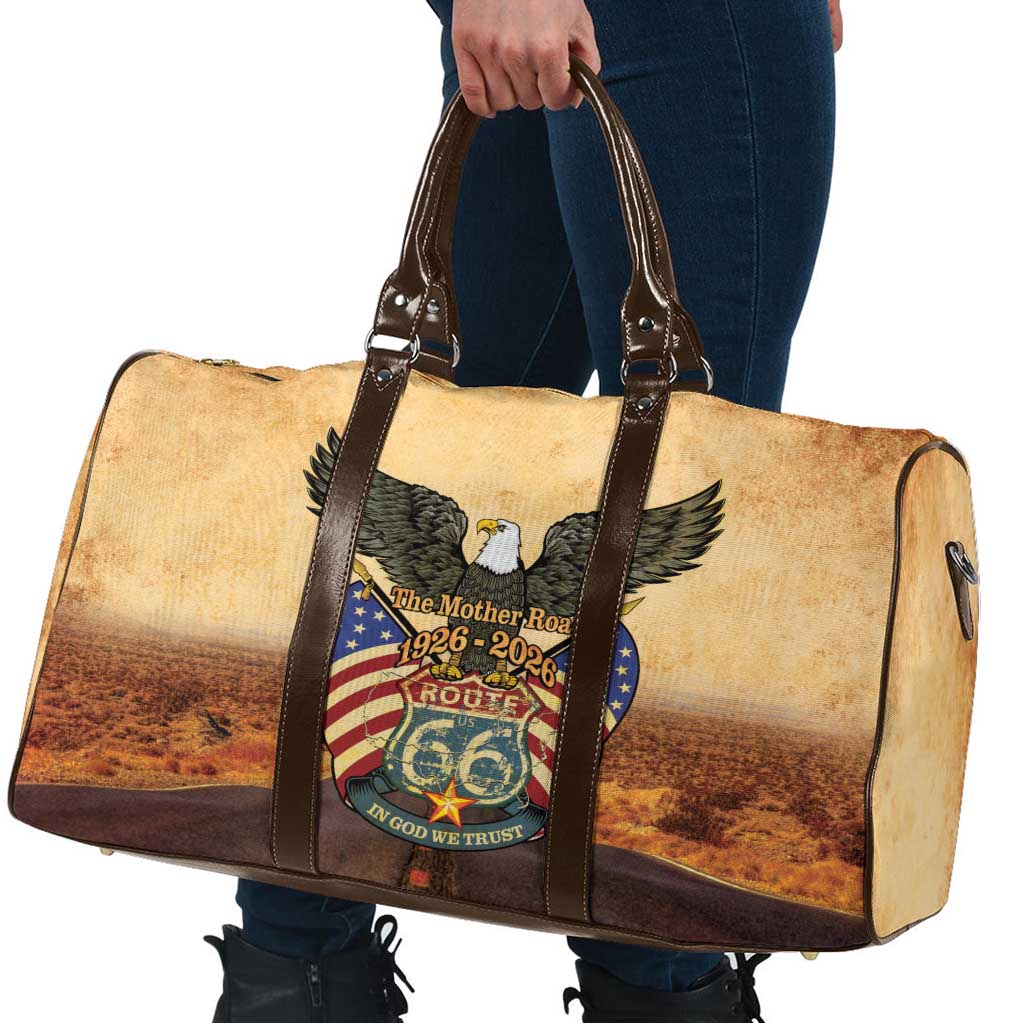 Route 66 Highway United States Travel Bag Mother Road Happy 100th Anniversary Proud - Wonder Print Shop