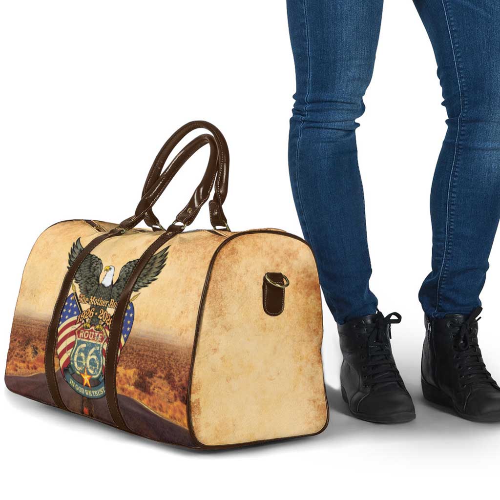 Route 66 Highway United States Travel Bag Mother Road Happy 100th Anniversary Proud - Wonder Print Shop