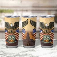 Route 66 Highway United States Tumbler Cup Mother Road Happy 100th Anniversary Proud - Wonder Print Shop