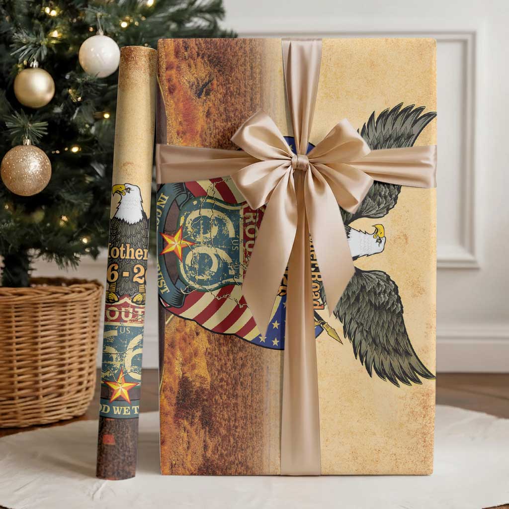 Route 66 Highway United States Wrapping Paper Mother Road Happy 100th Anniversary Proud - Wonder Print Shop