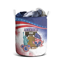 United States 4th Of July Laundry Basket 250th Anniversary Liberty Bell - Wonder Print Shop