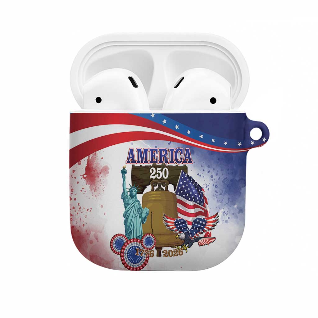 United States 4th Of July AirPods Case 250th Anniversary Liberty Bell - Wonder Print Shop