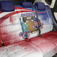 United States 4th Of July Back Car Seat Cover 250th Anniversary Liberty Bell - Wonder Print Shop