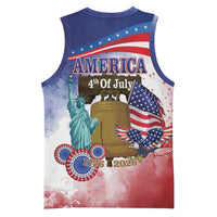 United States 4th Of July Basketball Jersey 250th Anniversary Liberty Bell - Wonder Print Shop