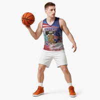 United States 4th Of July Basketball Jersey 250th Anniversary Liberty Bell - Wonder Print Shop