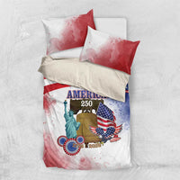 United States 4th Of July Bedding Set 250th Anniversary Liberty Bell - Wonder Print Shop
