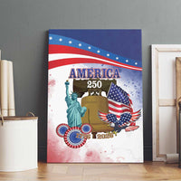 United States 4th Of July Canvas Wall Art 250th Anniversary Liberty Bell - Wonder Print Shop