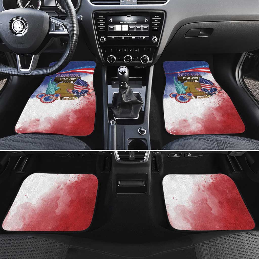 United States 4th Of July Car Mats 250th Anniversary Liberty Bell - Wonder Print Shop