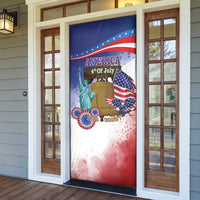 United States 4th Of July Door Cover 250th Anniversary Liberty Bell - Wonder Print Shop