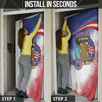 United States 4th Of July Door Cover 250th Anniversary Liberty Bell - Wonder Print Shop