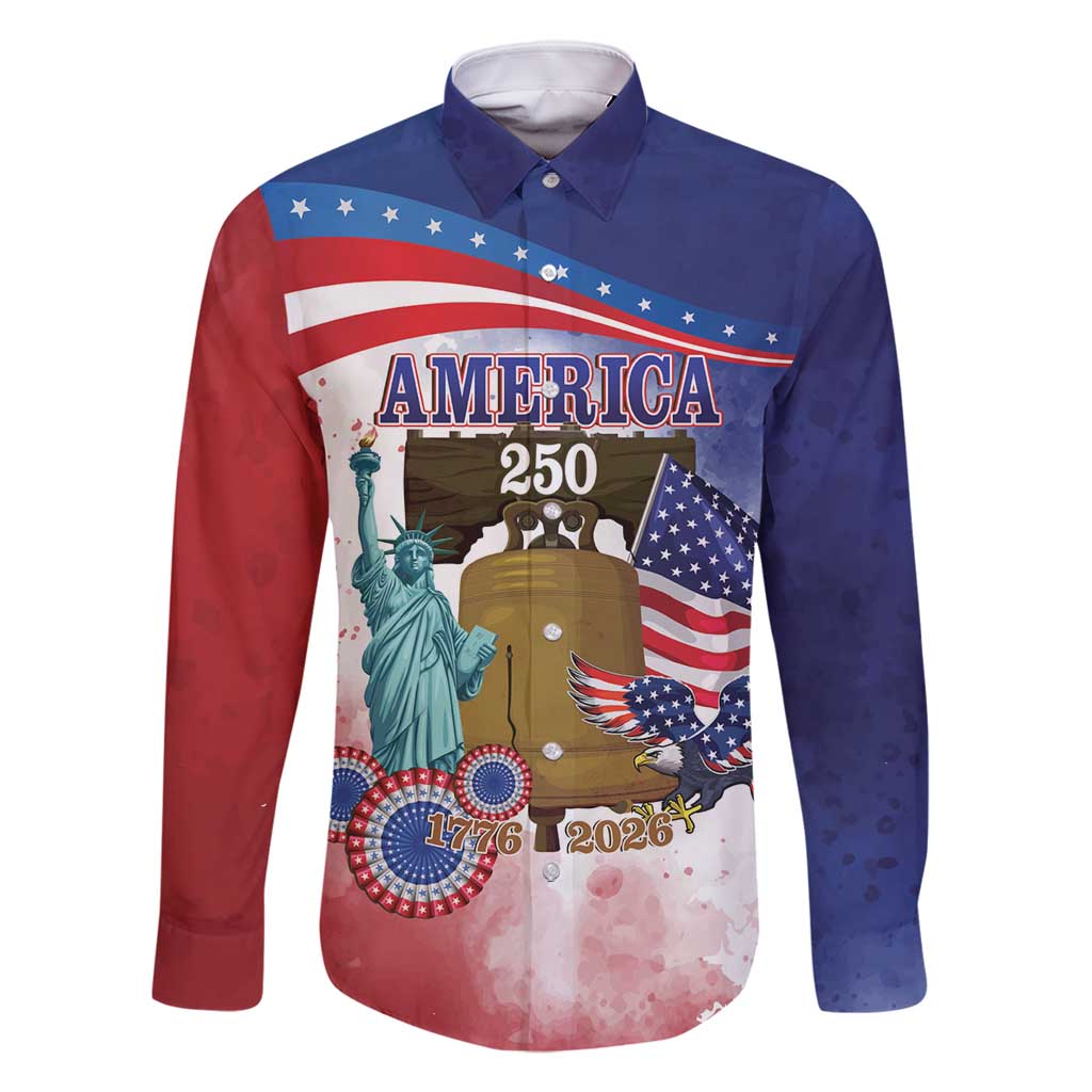 United States 4th Of July Family Matching Mermaid Dress and Hawaiian Shirt 250th Anniversary Liberty Bell - Wonder Print Shop