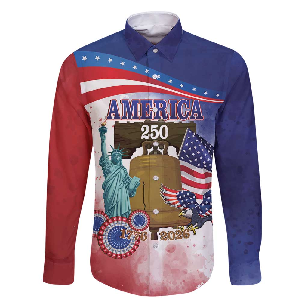 United States 4th Of July Family Matching Puletasi and Hawaiian Shirt 250th Anniversary Liberty Bell - Wonder Print Shop