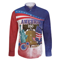 United States 4th Of July Family Matching Puletasi and Hawaiian Shirt 250th Anniversary Liberty Bell - Wonder Print Shop