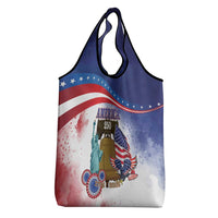 United States 4th Of July Grocery Bag 250th Anniversary Liberty Bell - Wonder Print Shop