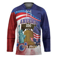 United States 4th Of July Hockey Jersey 250th Anniversary Liberty Bell - Wonder Print Shop