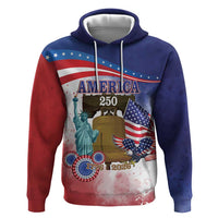United States 4th Of July Hoodie 250th Anniversary Liberty Bell - Wonder Print Shop