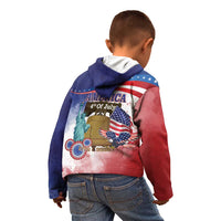 United States 4th Of July Kid Hoodie 250th Anniversary Liberty Bell - Wonder Print Shop
