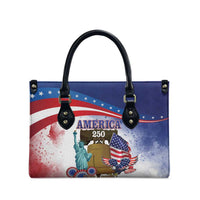United States 4th Of July Leather Bag 250th Anniversary Liberty Bell - Wonder Print Shop