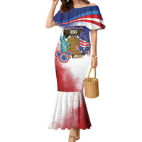 United States 4th Of July Mermaid Dress 250th Anniversary Liberty Bell - Wonder Print Shop