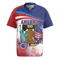 United States 4th Of July Rugby Jersey 250th Anniversary Liberty Bell - Wonder Print Shop