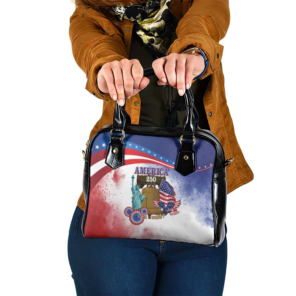 United States 4th Of July Shoulder Handbag 250th Anniversary Liberty Bell - Wonder Print Shop