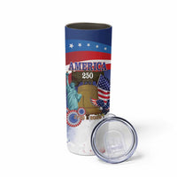 United States 4th Of July Skinny Tumbler 250th Anniversary Liberty Bell - Wonder Print Shop