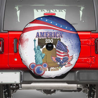 United States 4th Of July Spare Tire Cover 250th Anniversary Liberty Bell - Wonder Print Shop