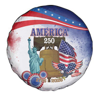 United States 4th Of July Spare Tire Cover 250th Anniversary Liberty Bell - Wonder Print Shop